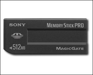 Sony memory stick pro