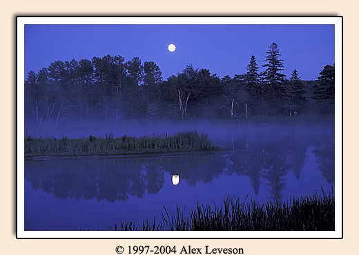 moon reflection